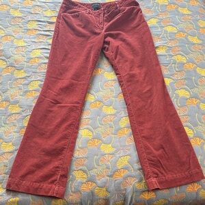 The Limited Vintage Wide Leg Rust-Colored Corduroy Pants 4R